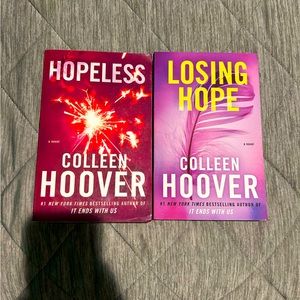 Colleen hoover hopeless book set